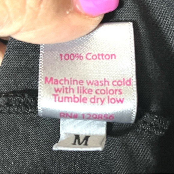 NWT Stadium Chic USC Trojans Black Lace Up V Neck T Shirt Size Medium - Picture 7 of 8